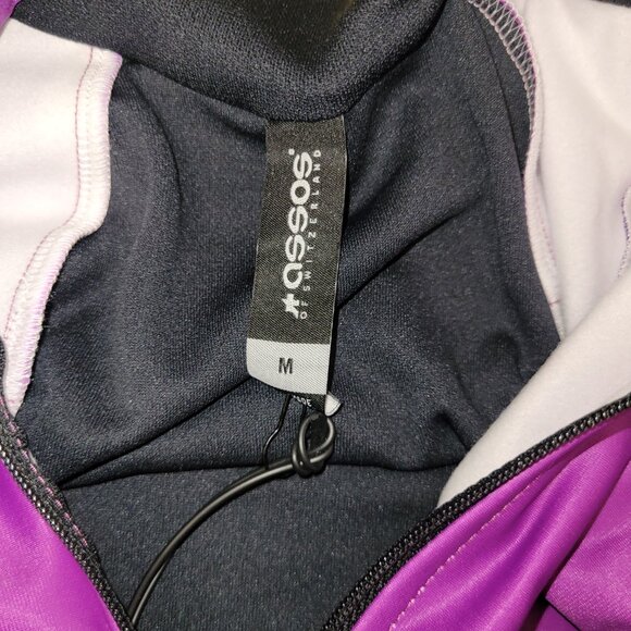 Assos Women's Uma GT Spring Fall Long Sleeve Jersey Violet Size Medium New w/tag - Picture 9 of 11